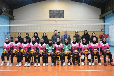 استارت تیم والیبال سپاهان در لیگ زنان کاوا