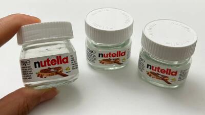  دیگه شیشه نوتلا رو دور نریز / نحوه ساخت دکوری شیک برای خانه