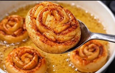  طرز تهیه پیراشکی خانگی / بدون فر بدون همزن با مواد ساده نرم، خوش عطر و کاملاً خونگی