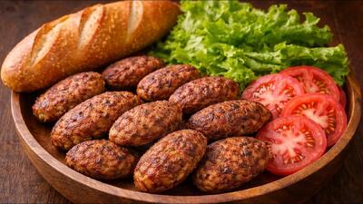 راز کتلت گوشت ترد و خوش عطر بدون تخم مرغ!کتلت گوشت فوری