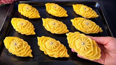 دستور عربی یک شیرینی که همه رو شگفت زده می کنه! ساده، سریع، فوق العاده