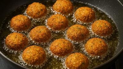 دستور پخت فلافل خوشمزه و دلچسب بدون نخود! غذایی مقوی و ارزان قیمت