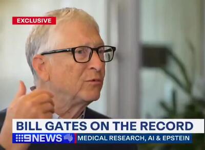 ببینید/ اعتراف بیل گیتس به ارتباط با اپستین