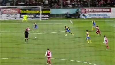 ببینید | گلزنی «مهدی طارمی» در بازی امشب المپیاکوس مقابل آستراس