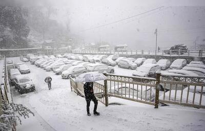کاهش محسوس دما و بارش برف و باران در تهران