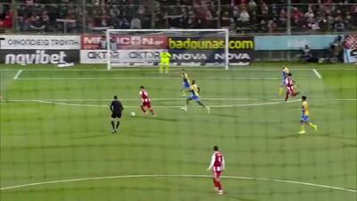 گل دوم المپیاکوس به آستراس توسط مهدی طارمی(ویدیو)