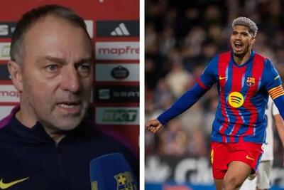 تعریف و تمجید فلیک از مدافع بارسلونا