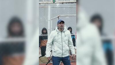 تمرینات بازیکنان خیبر پیش از بازی با سپاهان