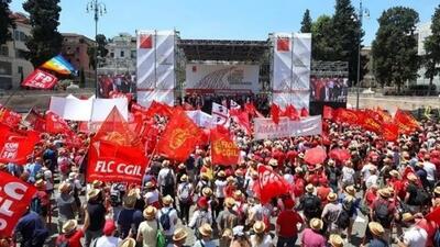 موج اعتصاب‌های کارگری حمل‌ونقل ایتالیا را فلج می‌کند