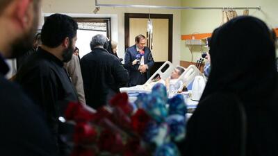 جهانگیر با مجروحان حوادث اخیر دیدار و گفت‌وگو کرد