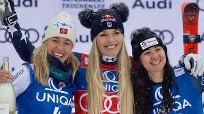 اسکی آلپاین | دانهیل زنان؛ پیروزی وون در زائوسن