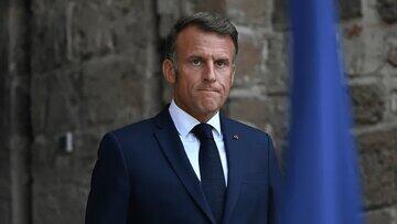 ماکرون: از تغییر نظام سیاسی ایران حمایت نمی‌کنم