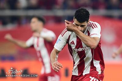 ویدیو| طارمی لوک خوش‌شانس شد!/ گل اول المپیاکوس به آستراس؛ مهاجم ایرانی دو رقمی شد