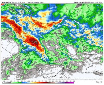 هشدار تشدید فعالیت سامانه بارشی در ۲۰ استان تا پایان هفته