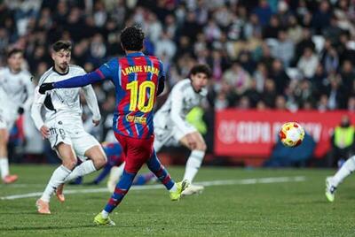 فیلم/ خلاصه بازی آلباسته ۱ - بارسلونا ۲