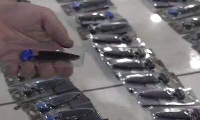 فیلم/ کشف محموله ۱۴ تنی تجهیزات قابل استفاده در اغتشاشات