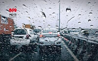  بارش رحمت الهی در تبریز