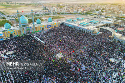 اجتماع میلیون‌ها عاشق امام زمان(عج) در جمکران؛ قم یکپارچه «مهدوی» شد