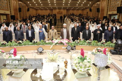  جشن ازدواج ۱۸۵ زوج دانشجوی دانشگاه‌های استان اردبیل