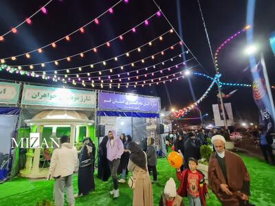  میز خدمت دادگستری کل استان قم در جوار مسجد مقدس جمکران همزمان با نیمه شعبان برپا شد