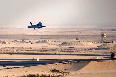 عکس توجه‌برانگیز از پایگاه آمریکا در امارات