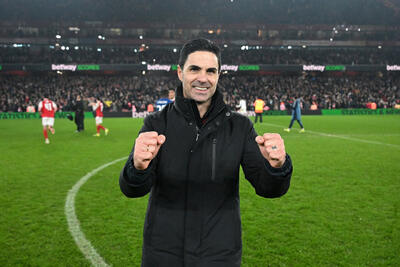 سناریوی جذاب برای آرتتا: آرسنال امسال می‌تواند 2 یا 3 جام ببرد - پارس فوتبال