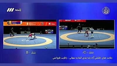 ویدیو| شکست همزمان مانع از فینال تمام ایرانی در کشتی زاگرب! - پارس فوتبال