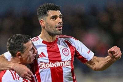 پیروزی المپیاکوس با درخشش طارمی در سوپرلیگ یونان - پارس فوتبال