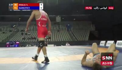 خلیلی با امتیاز عالی راهی دور بعد شد و آماده جدال با حریفی از از آمریکا شد + فیلم - پارس فوتبال