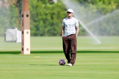 عکس | ملاقات دیوید بکام با دشمن امباپه در قطر - پارس فوتبال