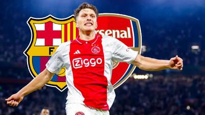 بارسلونا و آرسنال به دنبال جذب میکا گودتس، استعداد ۲۰ ساله آژاکس - پارس فوتبال
