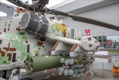  بالگرد تهاجمی روسی Mi-28NE در آسمان تهران + فیلم