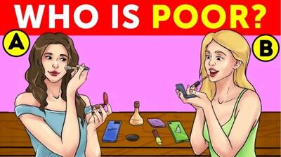  بازی فکری: فقط اوناییکه دوستای پوآرو هستن تو 5 ثانیه زن فقیرو پیدا می کنن!