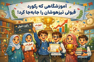  تبلیغات/ آموزشگاهی که رکورد قبولی تیزهوشان را جابه‌جا کرد!