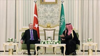  بیانیه مشترک عربستان-ترکیه در پایان سفر اردوغان به ریاض
