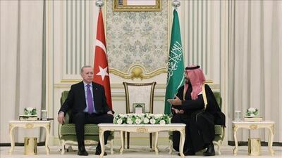  بیانیه مشترک عربستان-ترکیه در پایان سفر اردوغان به ریاض