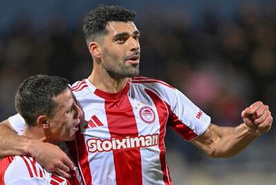 آستراس تریپولیس ۰-۳ المپیاکوس؛ صدرنشینی موقت در شب درخشان دیگر برای طارمی