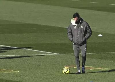 مردان نقاب‌دار در تمرین رئال مادرید!