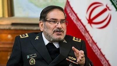  پیام جدید شمخانی درباره مذاکره ایران و آمریکا