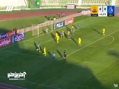 گلر شمس‌آذر مانع گلزنی آسانی شد