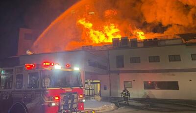 آتش‌سوزی مهیب در یک بیمارستان آمریکا