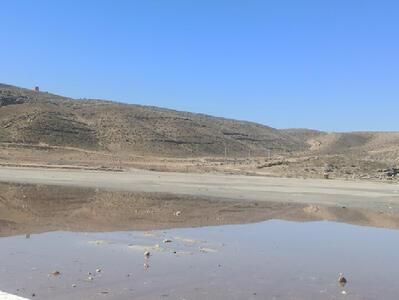 چشمه های آب شیرین تالاب مهارلو و بازگشت آب شور!