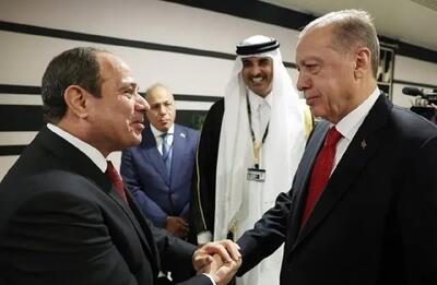  هدیه خاص اردوغان به رئیس‌جمهور مصر