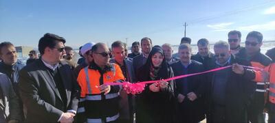  طرح بهسازی و روکش آسفالت محور روستایی ضیاءآباد افتتاح شد