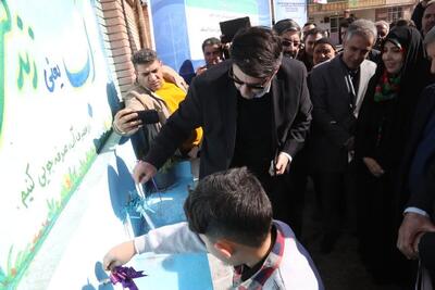  طرح های آبرسانی در تاکستان افتتاح شد