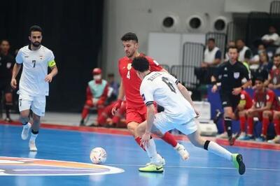 پیروزی سخت برابر عراق/ فوتسال ایران در جام ملت‌ها فینالیست شد