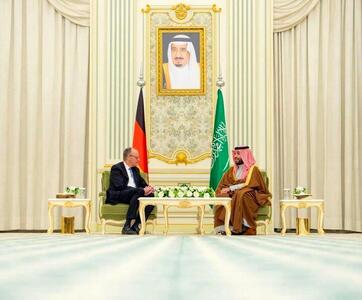  جزئیات دیدار رسمی ولیعهد عربستان و صدراعظم آلمان در ریاض