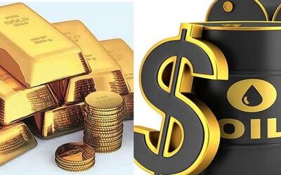  قیمت نفت ۲ درصد کاهش یافت / کاهش نزدیک به یک درصدی قیمت جهانی طلا