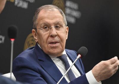  لاوروف: وضعیت پرتنش ایران خطر یک انفجار را هشدار می‌دهد که ممکن است تمام خاورمیانه را در بر بگیرد / آماده کمک به کاهش تنش فعلی میان تل‌آویو، واشنگتن و تهران هستیم / ایران شریک نزدیک ماست؛ به تماشای اوضاع اکتفا نمی‌کنیم