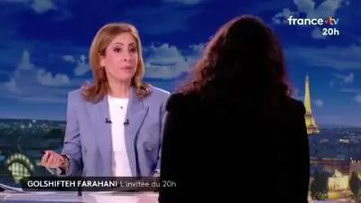 ببینید| گلشیفته فراهانی: به دموکراسی با دخالت نظامی خارجی اعتماد ندارم